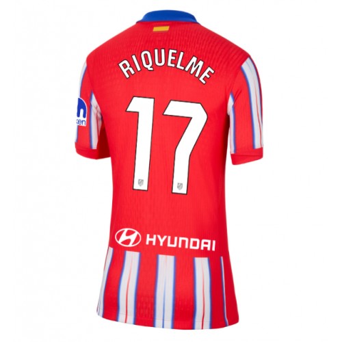 Fotballdrakt Dame Atletico Madrid Rodrigo Riquelme #17 Hjemmedrakt 2024-25 Kortermet